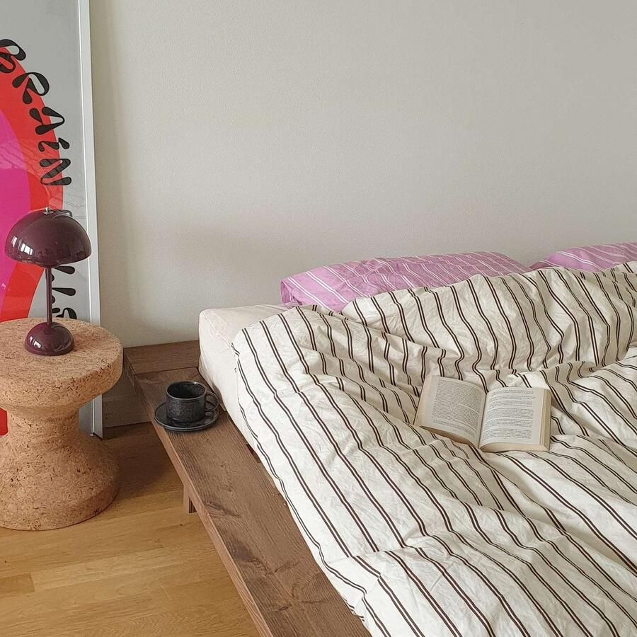 Karup Bedframe JAPAN BED Futonbed van FSC -gecertificeerd massief hout Massief houten bed met lattenbodem massief grenen bed zonder hoofdeinde - Foto 4