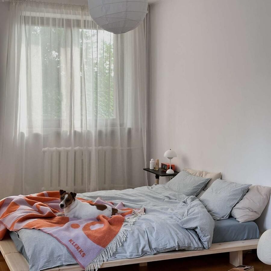 Karup Bedframe JAPAN BED Futonbed van FSC -gecertificeerd massief hout Massief houten bed met lattenbodem massief grenen bed zonder hoofdeinde - Foto 6