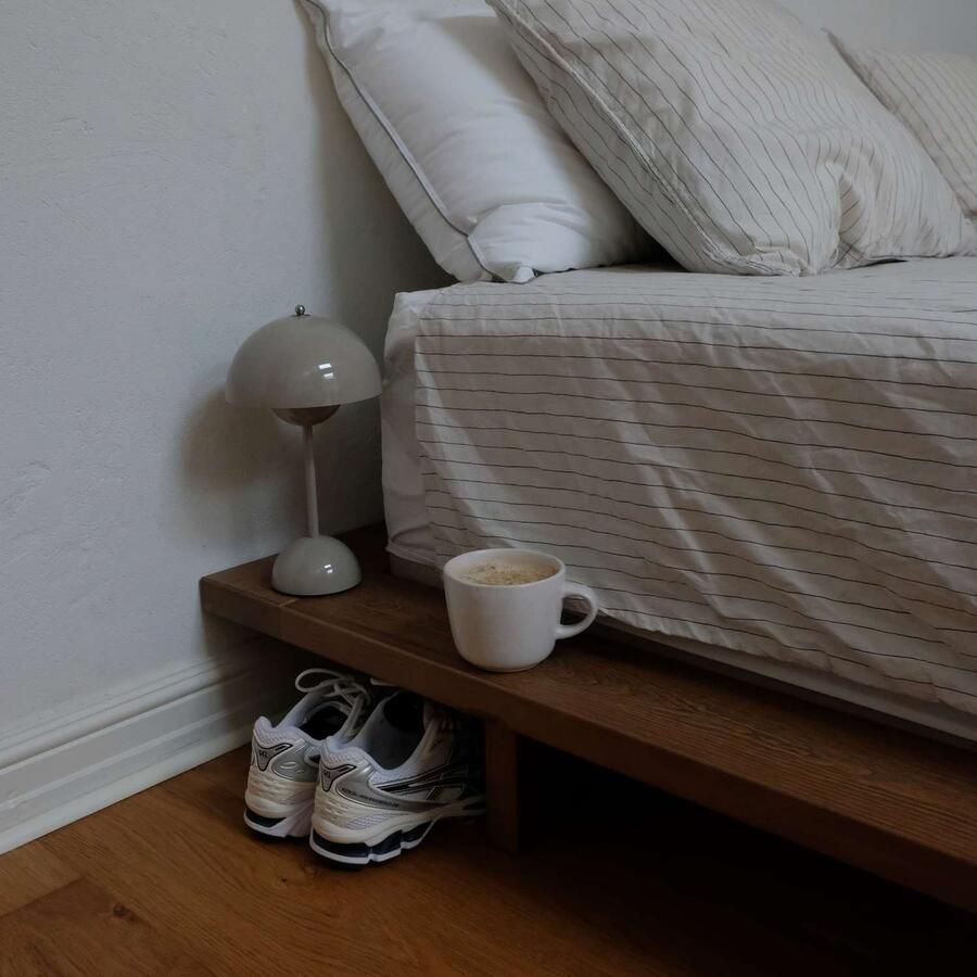 Karup Bedframe JAPAN BED Futonbed van FSC -gecertificeerd massief hout Massief houten bed met lattenbodem massief grenen bed zonder hoofdeinde - Foto 9