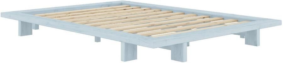 Karup Bedframe JAPAN BED Futonbed van FSC -gecertificeerd massief hout Massief houten bed met lattenbodem massief grenen bed zonder hoofdeinde - Foto 7