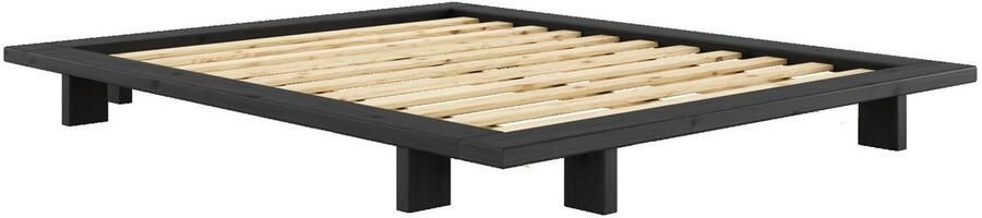 Karup Bedframe JAPAN BED Futonbed van FSC -gecertificeerd massief hout Massief houten bed met lattenbodem massief grenen bed zonder hoofdeinde - Foto 6
