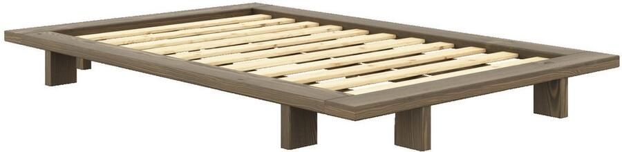 Karup Bedframe JAPAN BED Futonbed van FSC -gecertificeerd massief hout Massief houten bed met lattenbodem massief grenen bed zonder hoofdeinde - Foto 11