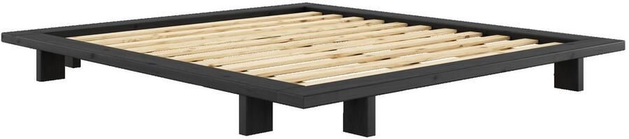 Karup Bedframe JAPAN BED Futonbed van FSC -gecertificeerd massief hout Massief houten bed met lattenbodem massief grenen bed zonder hoofdeinde - Foto 7