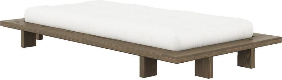 Karup Bedframe JAPAN BED Futonbed van FSC -gecertificeerd massief hout Massief houten bed met lattenbodem massief grenen bed zonder hoofdeinde - Foto 10