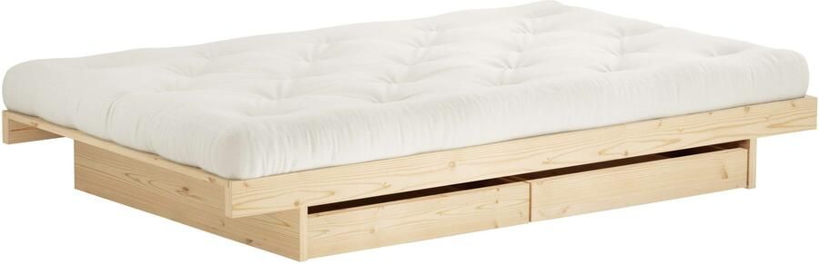 Karup Bedframe Kanso Bed opbergbed bed met of zonder lades Bed met zonder lades inclusief lattenbodem FSC gecertificeerd - Foto 6