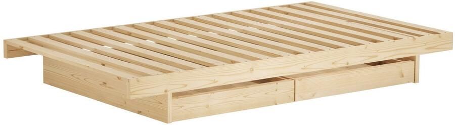 Karup Bedframe Kanso Bed opbergbed bed met of zonder lades Bed met zonder lades inclusief lattenbodem FSC gecertificeerd - Foto 5