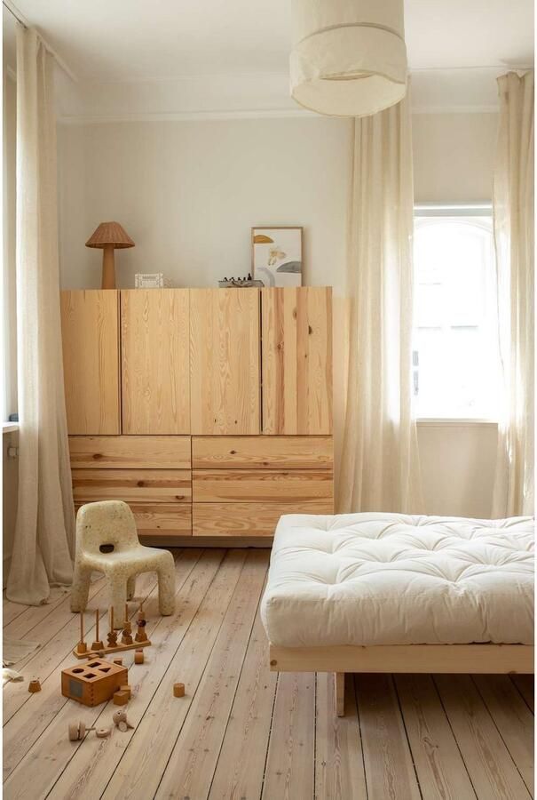 Karup Bedframe Kanso Bed opbergbed bed met of zonder lades Bed met zonder lades inclusief lattenbodem FSC gecertificeerd - Foto 8