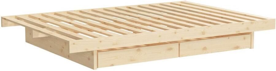 Karup Bedframe Kanso Bed opbergbed bed met of zonder lades Bed met zonder lades inclusief lattenbodem FSC gecertificeerd - Foto 10