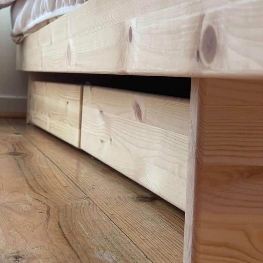 Karup Bedframe Kanso Bed opbergbed bed met of zonder lades Bed met zonder lades inclusief lattenbodem FSC gecertificeerd - Foto 4