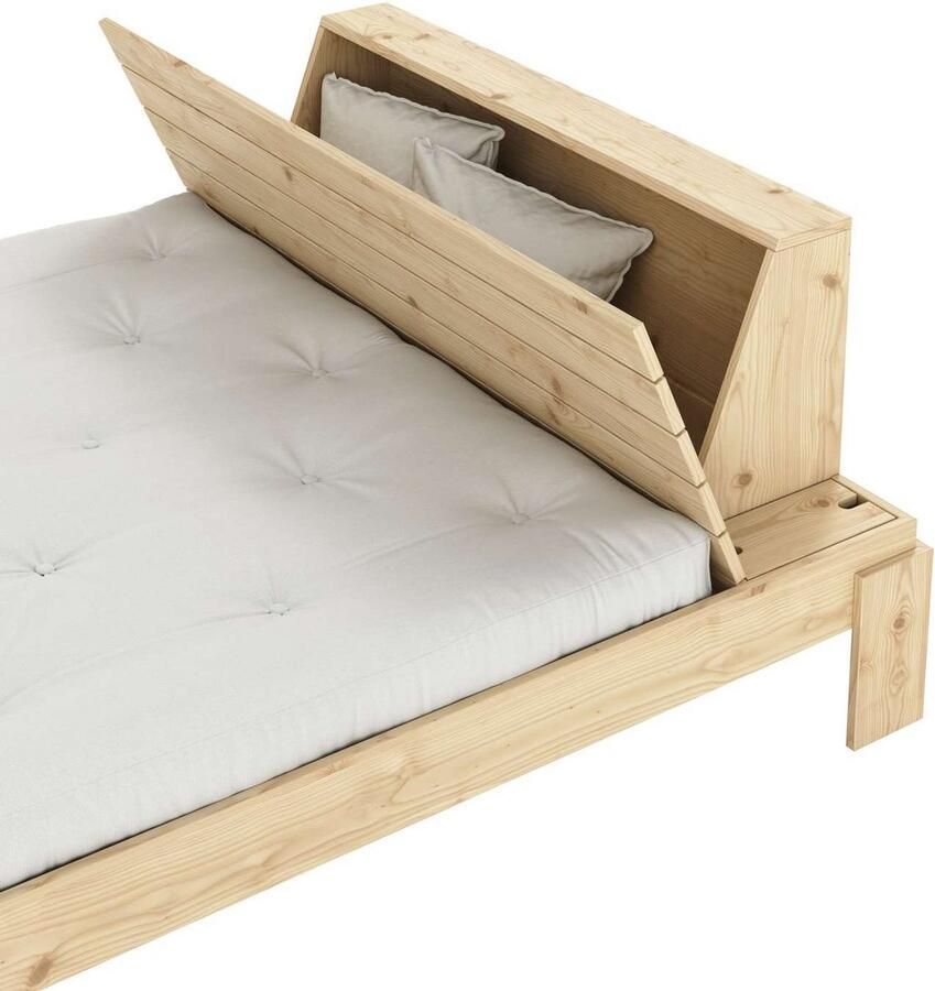 Karup Ledikant met bergruimte Layers bed hoofdeinde bedframe met opbergruimte hoofdeinde meerdere maten - Foto 4