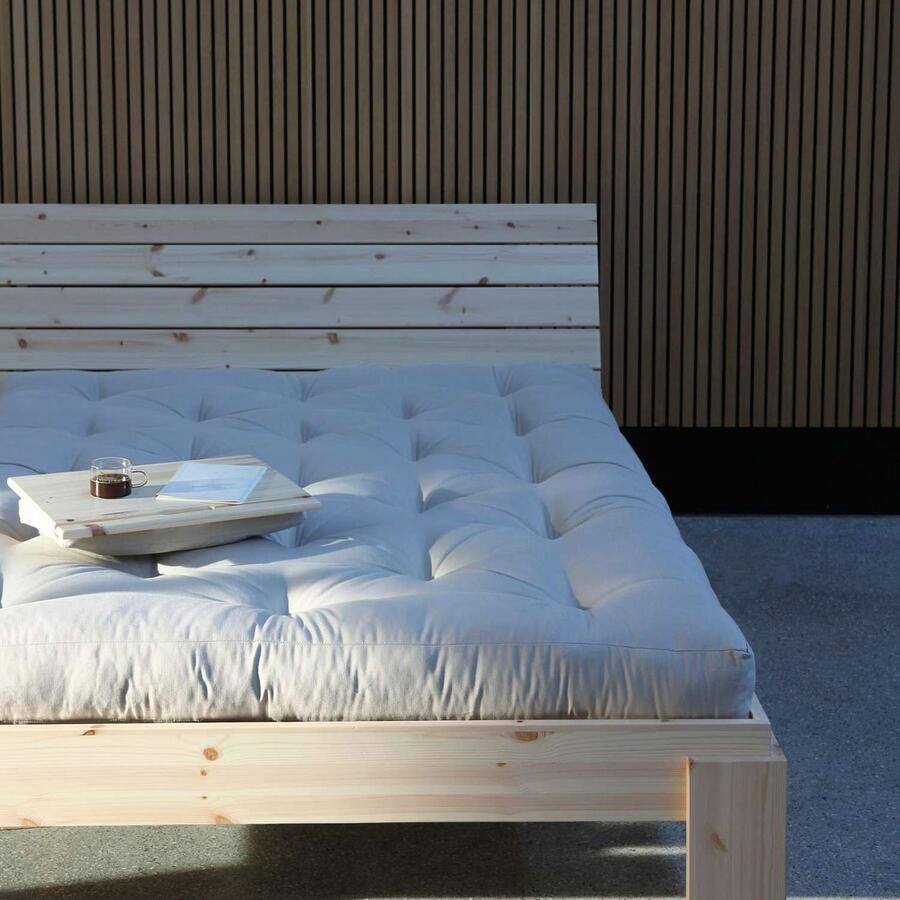 Karup Ledikant met bergruimte Layers bed hoofdeinde bedframe met opbergruimte hoofdeinde meerdere maten - Foto 2