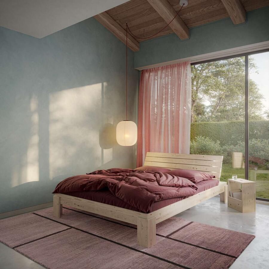 Karup Ledikant met bergruimte Layers bed hoofdeinde bedframe met opbergruimte hoofdeinde meerdere maten - Foto 3