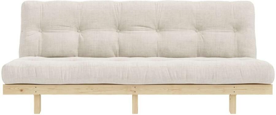 Karup Slaapbank Lean 200 slaapbank logeerbed bank met futonmatras Inclusief futonmatras ligoppervlak 130x200 cm FSC gecertificeerd grenen (2 stuks) - Foto 10