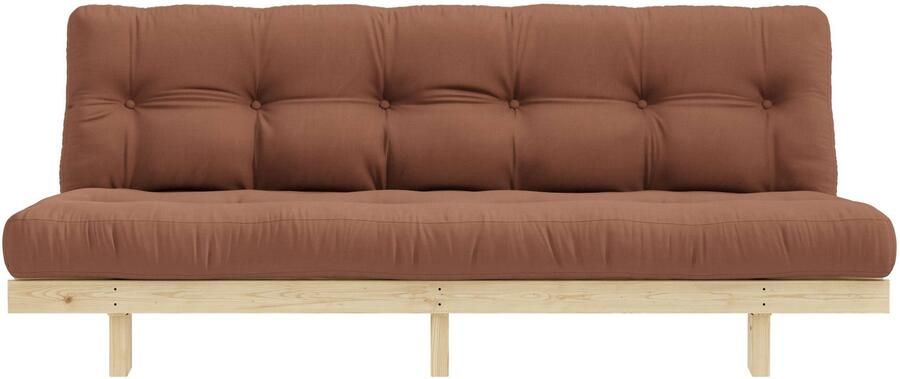 Karup Slaapbank Lean 200 slaapbank logeerbed bank met futonmatras Inclusief futonmatras ligoppervlak 130x200 cm FSC gecertificeerd grenen (2 stuks) - Foto 10