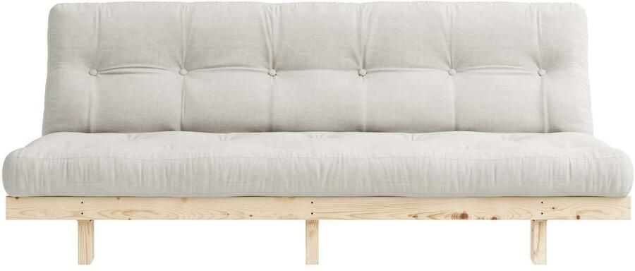 Karup Slaapbank Lean 200 slaapbank logeerbed bank met futonmatras Inclusief futonmatras ligoppervlak 130x200 cm FSC gecertificeerd grenen (2 stuks) - Foto 10