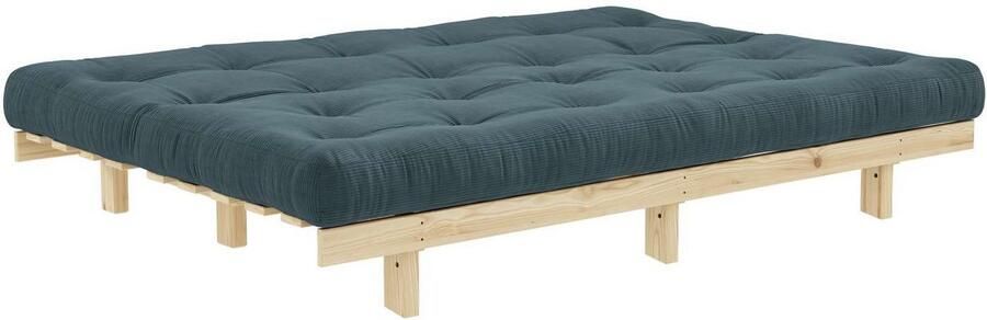Karup Slaapbank Lean 200 slaapbank logeerbed bank met futonmatras Inclusief futonmatras ligoppervlak 130x200 cm FSC gecertificeerd grenen (2 stuks) - Foto 9