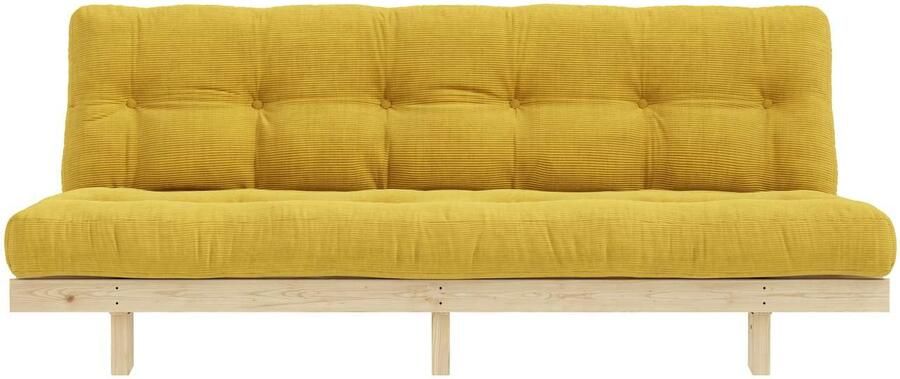 Karup Slaapbank Lean 200 slaapbank logeerbed bank met futonmatras Inclusief futonmatras ligoppervlak 130x200 cm FSC gecertificeerd grenen (2 stuks) - Foto 10