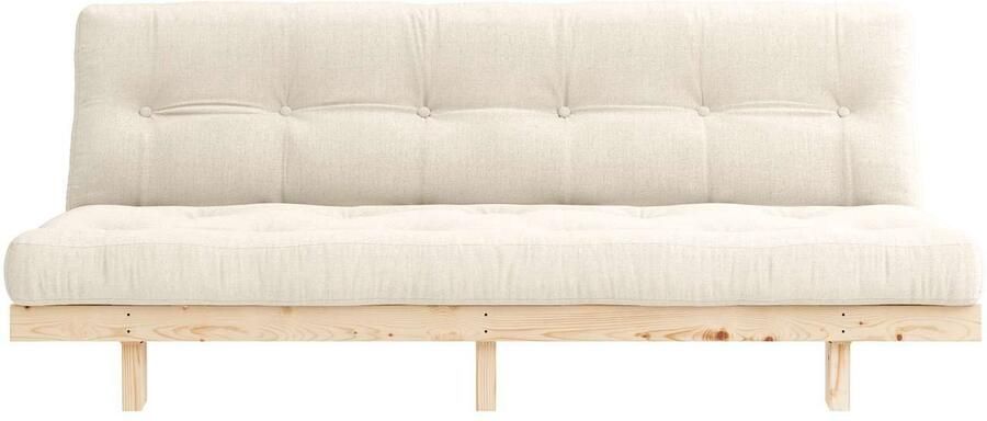 Karup Slaapbank Lean 200 slaapbank logeerbed bank met futonmatras Inclusief futonmatras ligoppervlak 130x200 cm FSC gecertificeerd grenen (2 stuks) - Foto 10