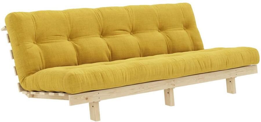 Karup Slaapbank Lean 200 slaapbank logeerbed bank met futonmatras Inclusief futonmatras ligoppervlak 130x200 cm FSC gecertificeerd grenen (2 stuks) - Foto 8