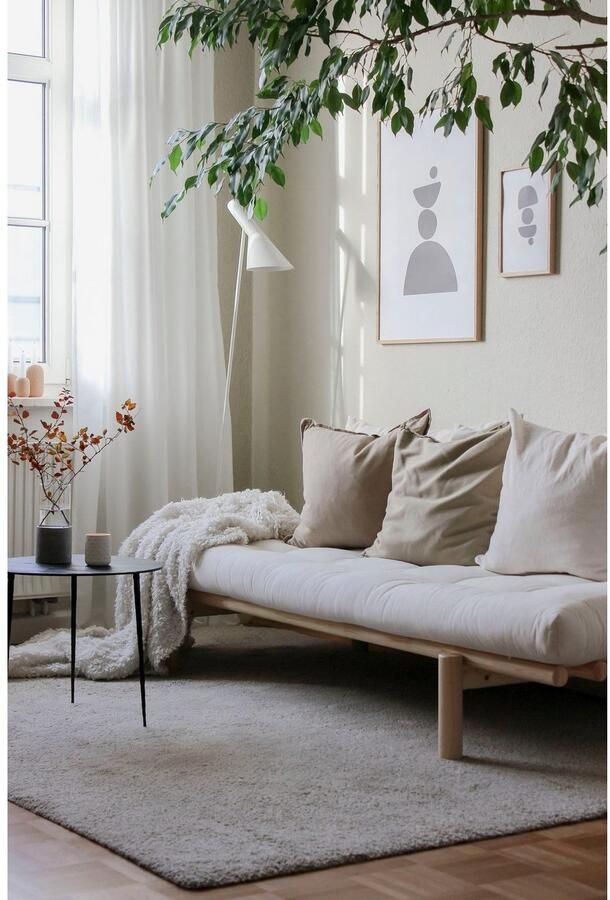 Karup Slaapbank Pace van massief grenenhout incl. futonmatras (set 2-delig) - Foto 3