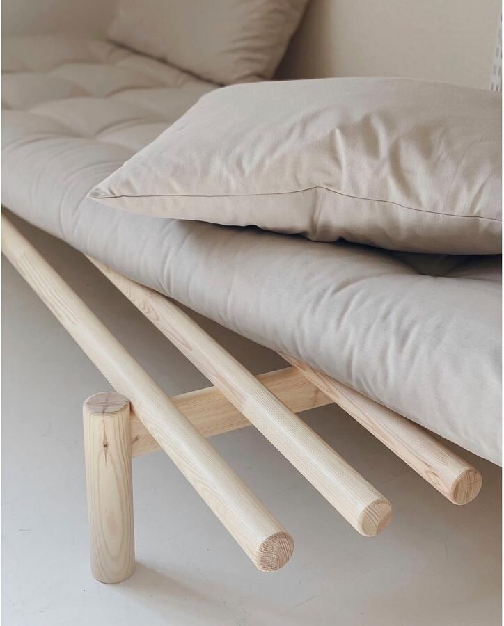 Karup Slaapbank Pace van massief grenenhout incl. futonmatras (set 2-delig) - Foto 2