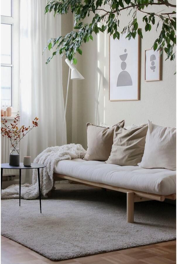 Karup Slaapbank Pace van massief grenenhout incl. futonmatras (set 2-delig) - Foto 4