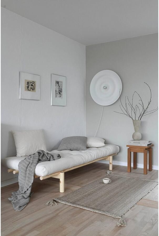 Karup Slaapbank Pace van massief grenenhout incl. futonmatras (set 2-delig) - Foto 6