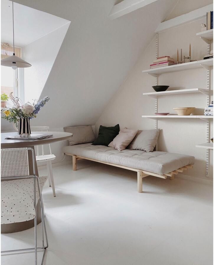 Karup Slaapbank Pace van massief grenenhout incl. futonmatras (set 2-delig)
