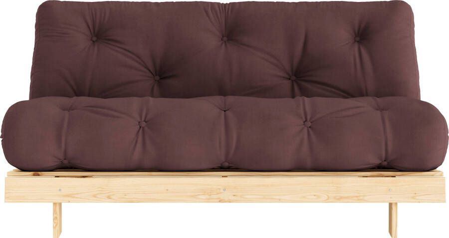 Karup Slaapbank Roots 160 slaapbank logeerbed bank met futonmatras Incl. futonmatras ligoppervlak 160x200 cm FSC gecertificeerd dennenhout (2 stuks) - Foto 9