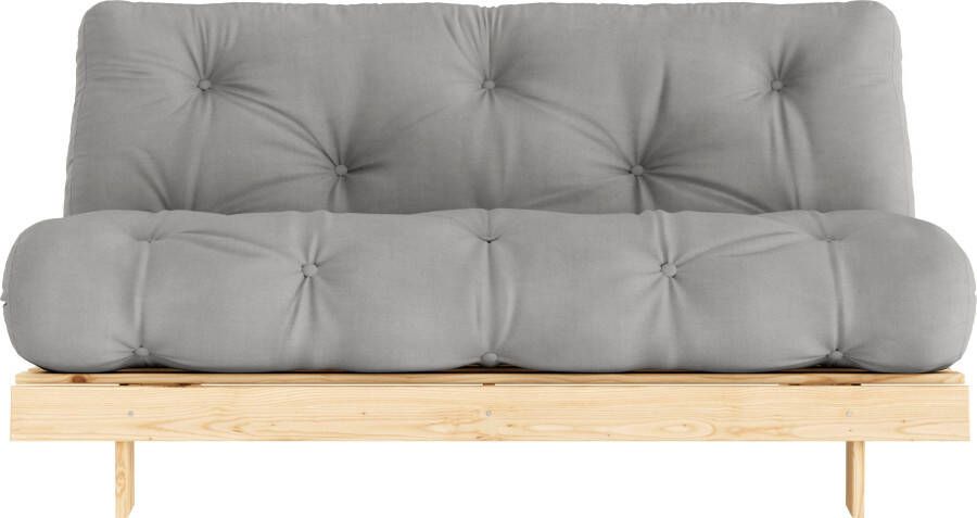 Karup Slaapbank Roots 160 slaapbank logeerbed bank met futonmatras Incl. futonmatras ligoppervlak 160x200 cm FSC gecertificeerd dennenhout (2 stuks) - Foto 9