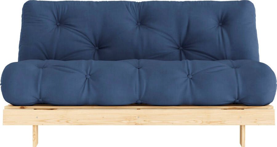 Karup Slaapbank Roots 160 slaapbank logeerbed bank met futonmatras Incl. futonmatras ligoppervlak 160x200 cm FSC gecertificeerd dennenhout (2 stuks) - Foto 9