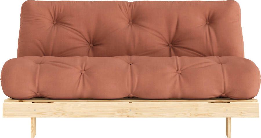 Karup Slaapbank Roots 160 slaapbank logeerbed bank met futonmatras Incl. futonmatras ligoppervlak 160x200 cm FSC gecertificeerd dennenhout (2 stuks) - Foto 9