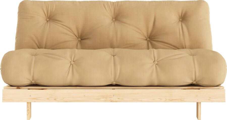 Karup Slaapbank Roots 160 slaapbank logeerbed bank met futonmatras Incl. futonmatras ligoppervlak 160x200 cm FSC gecertificeerd dennenhout (2 stuks) - Foto 9