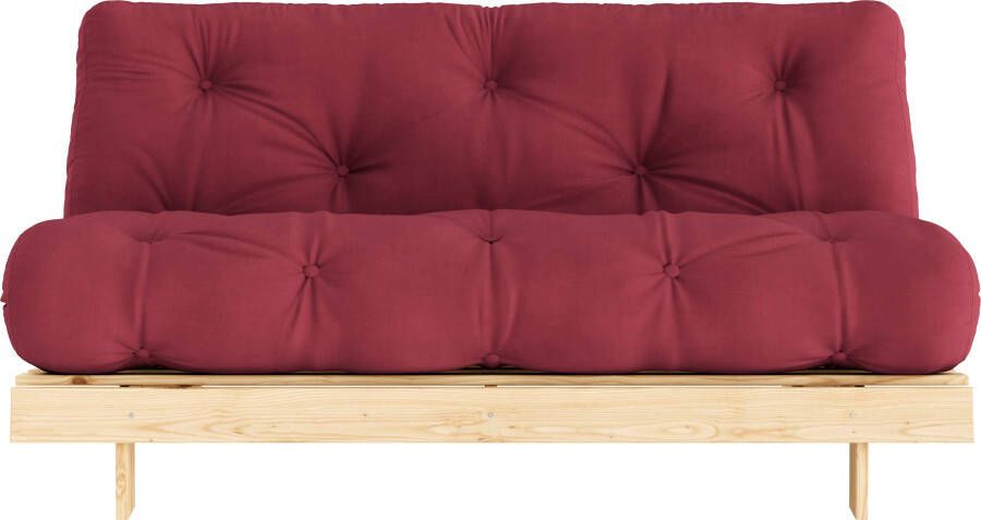 Karup Slaapbank Roots 160 slaapbank logeerbed bank met futonmatras Incl. futonmatras ligoppervlak 160x200 cm FSC gecertificeerd dennenhout (2 stuks) - Foto 9