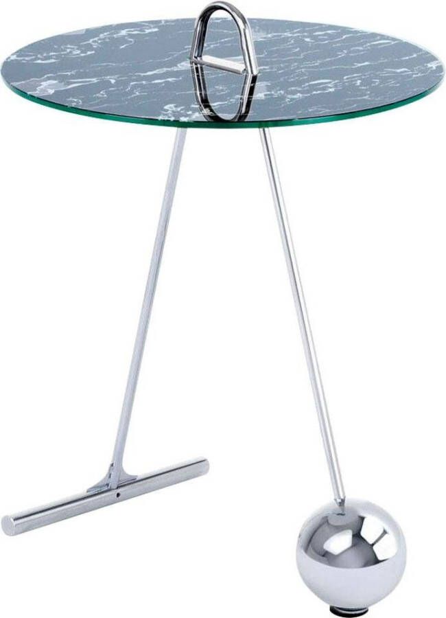 Kayoom Bijzettafel Pendulum 525 Marmerlook frame in pendule design praktisch draagbaar - Foto 8
