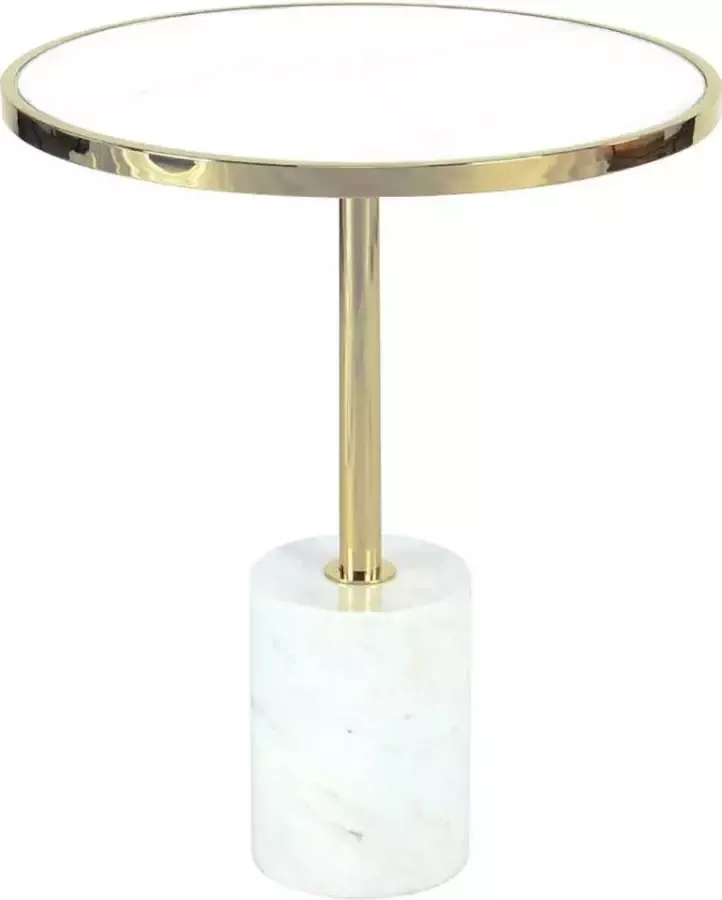 Kayoom Bijzettafel Lana 525 luxueuze bijzettafel glamour-look edel metalen frame (1 stuk) - Foto 1