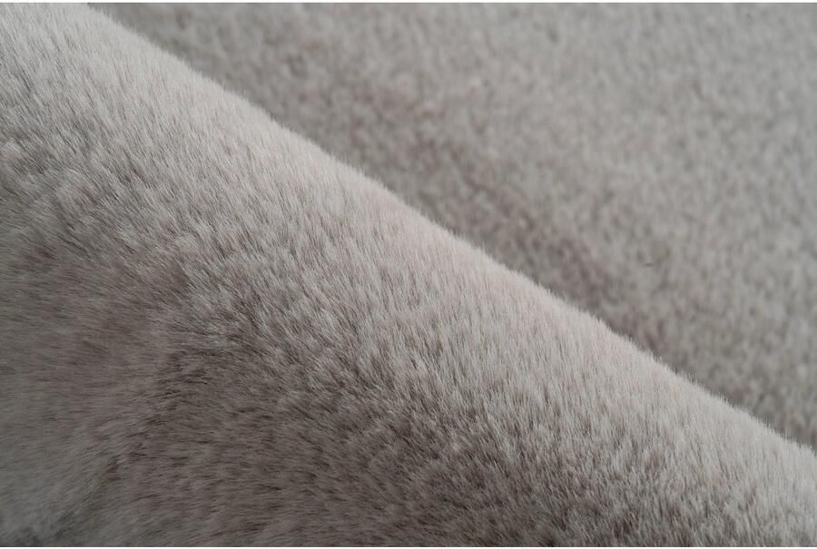 Kayoom Badmat Rabbit Light zachte konijnenbont haptiek badkamer kinderkamer slaapkamer (1 stuk) - Foto 2