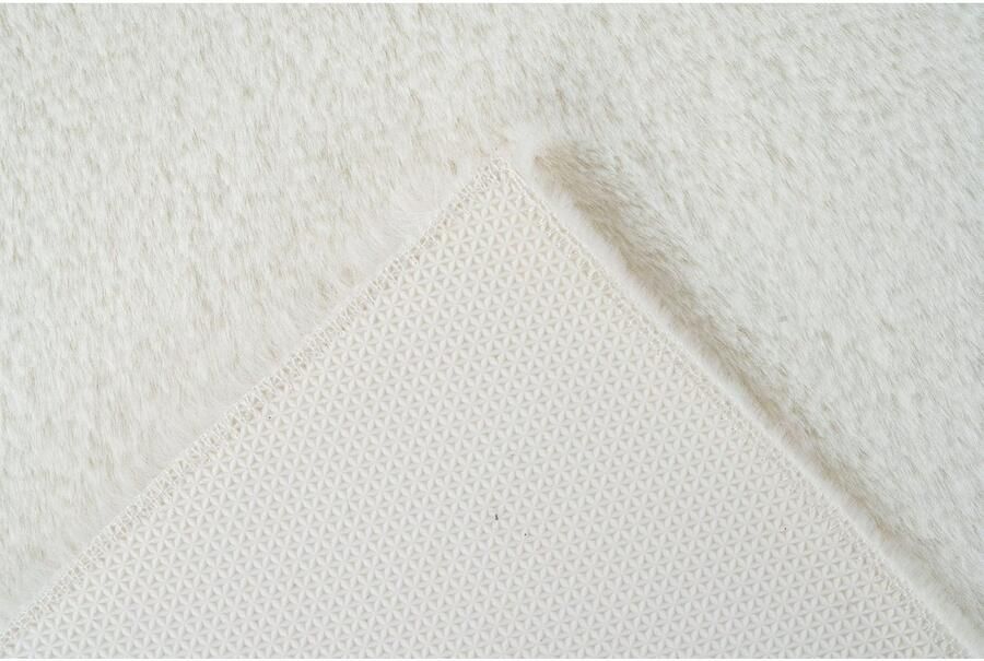 Kayoom Badmat Rabbit Light zachte konijnenbont haptiek badkamer kinderkamer slaapkamer (1 stuk)