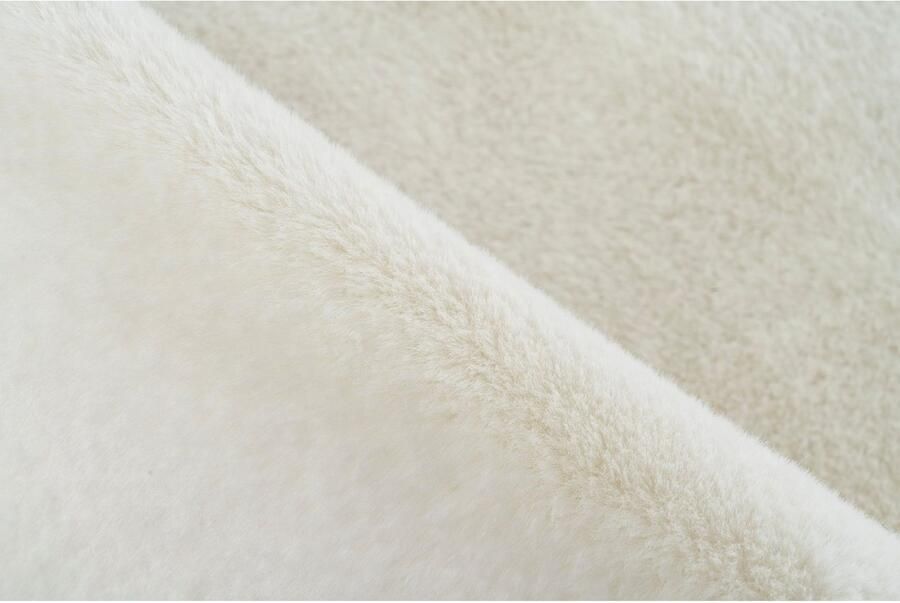 Kayoom Badmat Rabbit Light zachte konijnenbont haptiek badkamer kinderkamer slaapkamer (1 stuk) - Foto 2