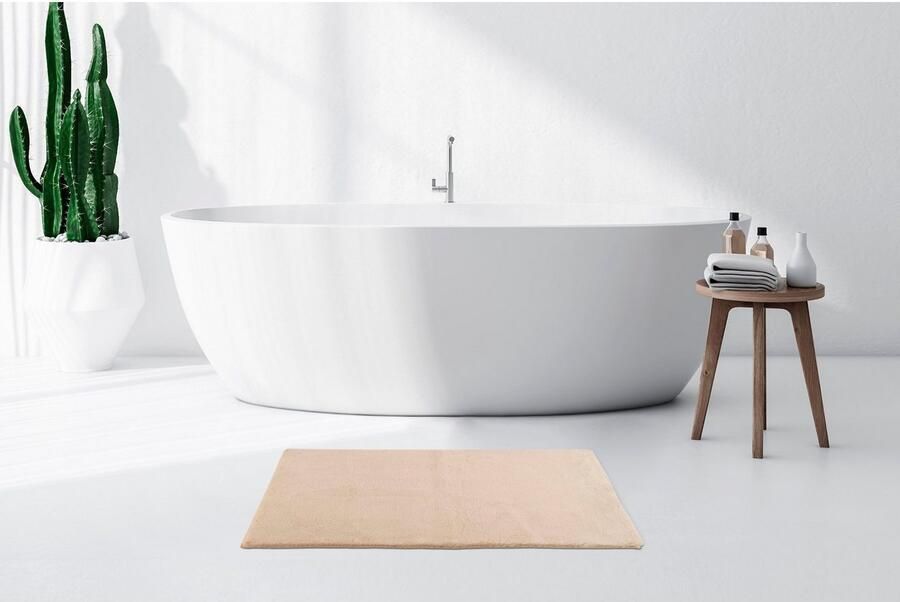 Kayoom Badmat Rabbit Light zachte konijnenbont haptiek badkamer kinderkamer slaapkamer (1 stuk) - Foto 3