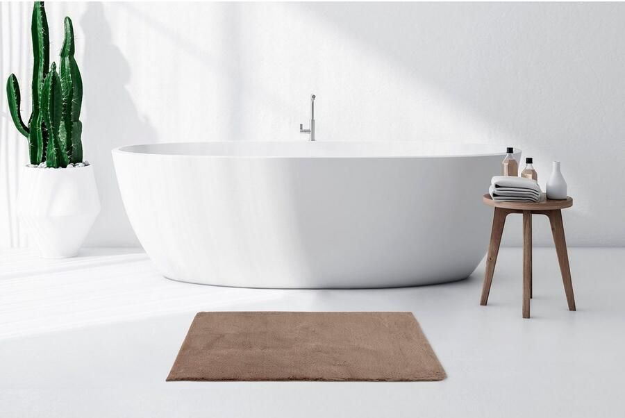 Kayoom Badmat Rabbit Light zachte konijnenbont haptiek badkamer kinderkamer slaapkamer (1 stuk) - Foto 3