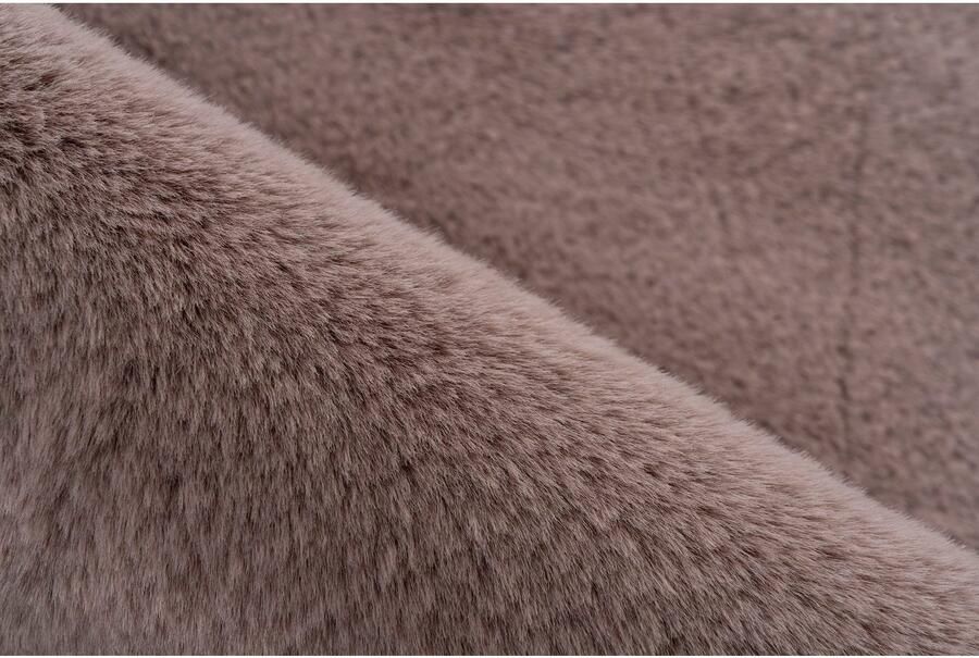 Kayoom Badmat Rabbit Light zachte konijnenbont haptiek badkamer kinderkamer slaapkamer (1 stuk) - Foto 2