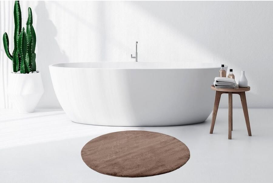 Kayoom Badmat Rabbit Light zachte konijnenbont haptiek badkamer kinderkamer slaapkamer (1 stuk) - Foto 3