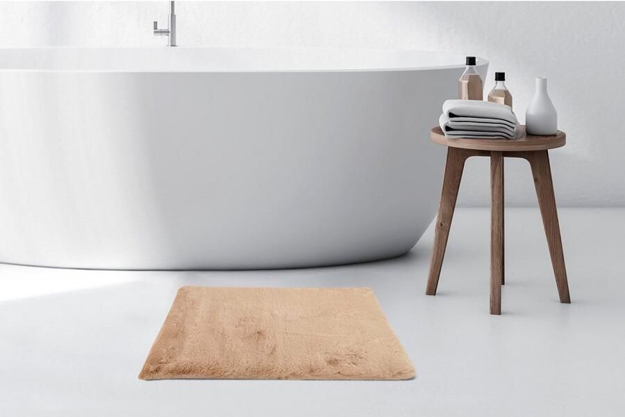 Kayoom Badmat Rabbit zachte konijnenbont haptiek badkamer kinderkamer slaapkamer (1 stuk) - Foto 4