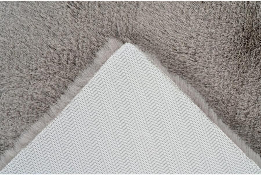 Kayoom Badmat Rabbit zachte konijnenbont haptiek badkamer kinderkamer slaapkamer (1 stuk) - Foto 2