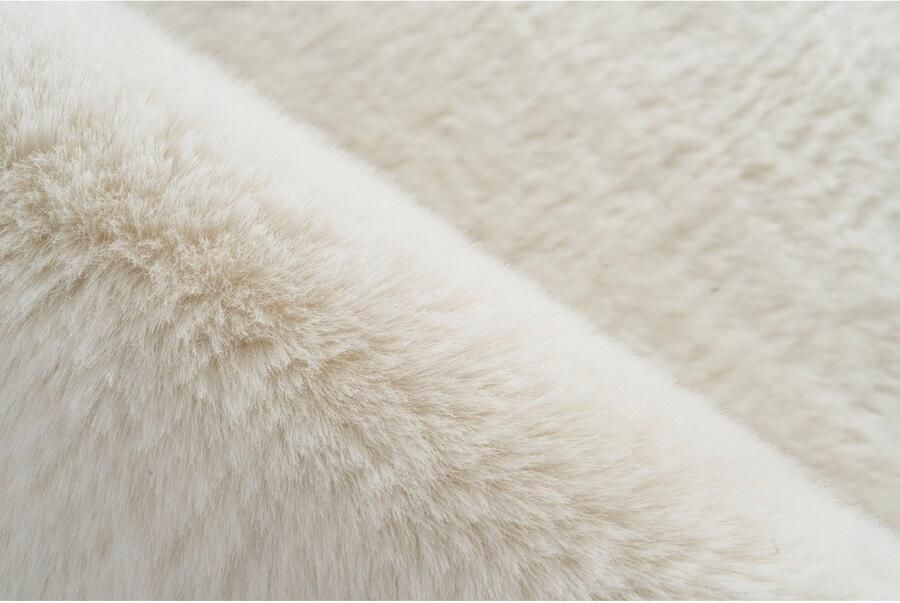 Kayoom Badmat Rabbit zachte konijnenbont haptiek badkamer kinderkamer slaapkamer (1 stuk) - Foto 3