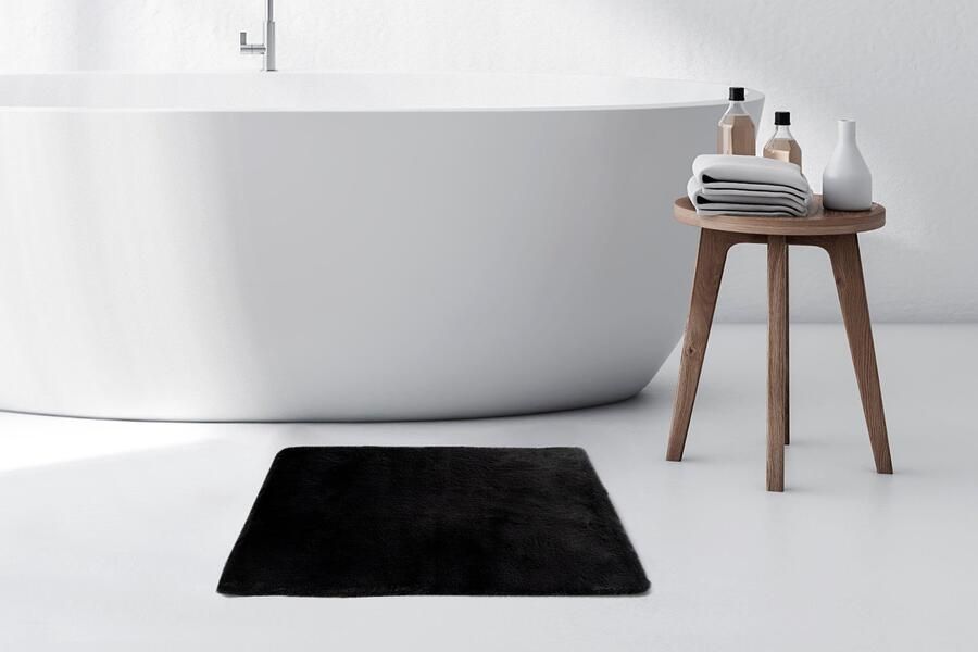 Kayoom Badmat Rabbit zachte konijnenbont haptiek badkamer kinderkamer slaapkamer (1 stuk) - Foto 5