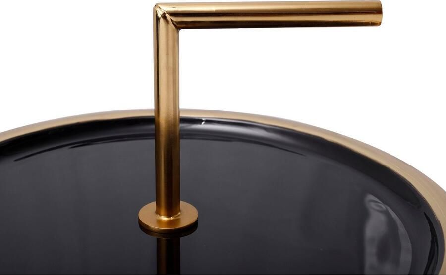 Kayoom Bijzettafel Art Deco 500 afzettafel van metaal functioneel en stabiel Decoratief met een afneembare handgreep ( 13 cm) opbergfunctie (1 stuk) - Foto 6