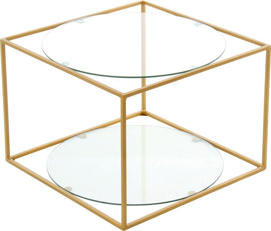 Kayoom Bijzettafel Cody bijzettafel in kubusvorm open modern ontwerp (1 stuk) - Foto 3