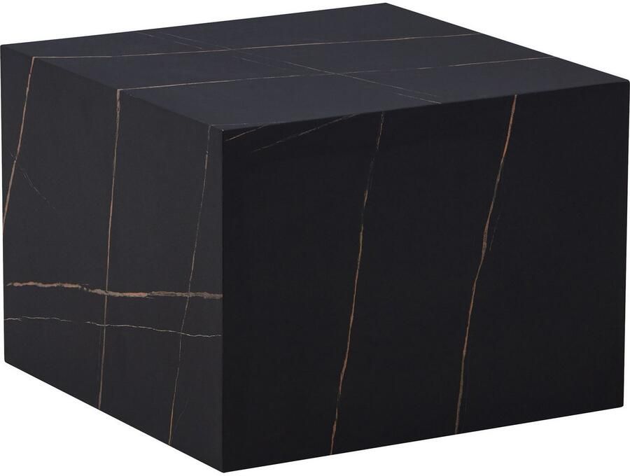 Kayoom Bijzettafel Cuboid 125 modern ontwerp robuuste constructie veelzijdig inzetbaar edele afwerking robuuste constructie (1 stuk) - Foto 5